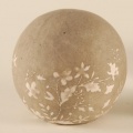 Deko-Kugel Gartenkugel Kugel Keramik Beige Creme - D11cm Bild 1