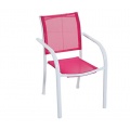 Dehner Gartenstuhl pink Bild 1