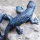 Gartenfigur Gecko auf Stein, 2er Set Bild 3