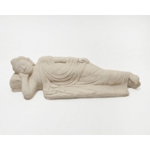 Buddha Statue Wohnaccessoire Wohndeko Gartenfigur Skulptur - Steinguss Bild 1