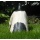 Figur halber Hund H 25 x L 33 cm Gartendeko aus Kunstharz Bild 2