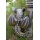 Drachenkind schmt sich mit Solar Laterne Drache Figur Gartenfigur Bild 4