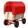 Bollerwagen mit Dach rot - Handwagen von Deuba Bild 1