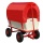 Bollerwagen mit Dach rot - Handwagen von Deuba Bild 4