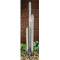 165cm Moderner Sulenbrunnen aus poliertem Edelstahl Bild 1