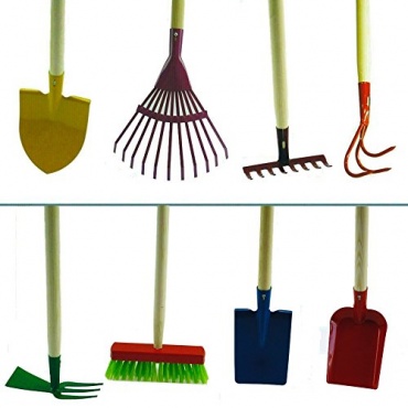 Polar Kinder Gartengeräte Set 8-teilig Bild 1