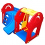 PETRA 3 - Spielhaus mit Kinderrutsche und Schaukel  Bild 1