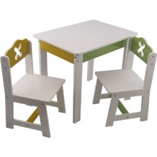 Bieco 4939200 Tisch mit 2 Sthlen, Kindersitzgruppe  Bild 1