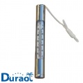 Duraol Deluxe Pool Thermometer aus Chrom (sehr stabil) Bild 1