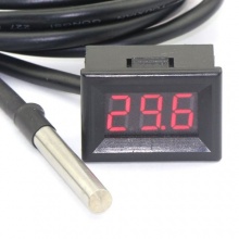 DROK Mini Thermometerarten Poolthermometer  Bild 1