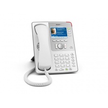  SNOM 821 SIP-basiertes Telefon grau/weiss TFT-Farb Bild 1