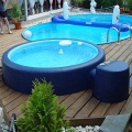 Softub Whirlpool Resort 5-6 Pers. Saphire Blue Pearl Bild 1