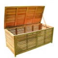 Gartenbox Groß Holz offene Lattung Aufbewahrungsbox  Bild 1