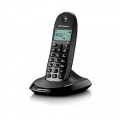 Motorola C1001L Digitales DECT-Schnurlostelefon schwarz Bild 1
