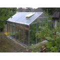TOP Gewchshaus mit Glas stabil 2,5 x 4,06 m Bild 1