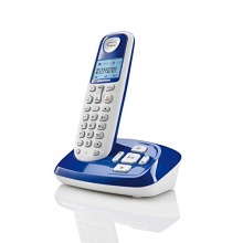 Grundig D210A schnurloses DECT Telefon blau Bild 1