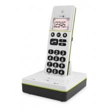 Doro PhoneEasy 336w, Schnurlostelefon mit hintergrundbeleuchtetem Display Bild 1