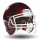 Rawlings QUANTUM Adult Football Helmet XL Maroon Bild 1