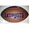 Wilson Football NFL Patriots Logo, Braun, Mini,  Bild 1