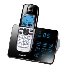 Hagenuk Xia 305 schnurloses DECT-Komforttelefon mit Anrufbeantworter Bild 1
