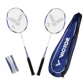VICTOR Badminton Set Atomos 600 Set blau Bild 1
