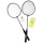 COM-FOUR Badmintonset 2 Schlgern 7 Federblle Bild 1