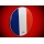 drum-tec Nation - Frankreich 18 Zoll Marching Bass Drum Bild 2