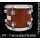 MAPEX Saturn 22x18 Transparent Walnut WT Bass Drum Bild 1