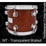 MAPEX Saturn 22x18 Transparent Walnut WT Bass Drum Bild 1