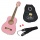 Ts-Ideen Akustik Konzert Kindergitarre in Rosa Bild 1