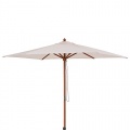 Sonnenschirm Schirm aus Holz  Bild 1