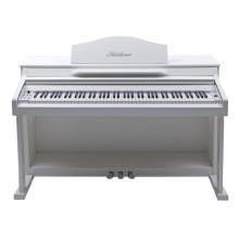 Blthner Modell 1 foliert matt wei e-Klavier  Bild 1
