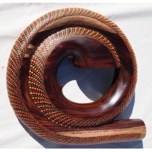 Thorness Wooden Spiral Didgeridoo Bild 1