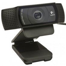Logitech C920 USB HD Pro Webcam  schwarz Bild 1