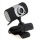 USB 2,0 HD Webcam mit Mikrofon DrehbaR Schwarz  Bild 3