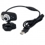 USB 2.0 Interpolation 50.0M Webcam 3 LED Mic Bild 1