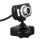 USB 2.0 Interpolation 50.0M Webcam 3 LED Mic Bild 4
