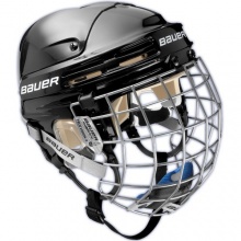 Bauer Eishockey Helm 4500 Combo mit Gitter, Schwarz, L Bild 1