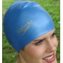 Speedo Silikon-Badekappe fr lange Haare, Blau Bild 1