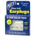 Macks Pillow Soft-Silikon-Ohrstpsel, Value Pack, 6 pr Bild 1