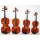 massive Geige / Violine Garnitur + Koffer & Bogen, 3/4 Bild 1