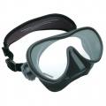 Oceanic SHADOW LIQUID Silikon Tauchmaske (schwarz) Bild 1