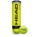 HEAD Tennisball Team 4-er Pack, Gelb, One Size Bild 1