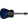 Stagg SW201 Akustik Westerngitarre blau Bild 1