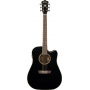 Washburn WD10SCEB Cutaway DN Acoustic Electric Gitarre Bild 1