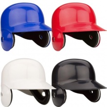 Sport Otto Baseball Helm mit 2 Ohrschützer (M,schwarz) Bild 1