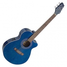 Stagg 25020057 SA40MJCFI-TB MINI JB Cutway Spruce Maho Electro Akustik Gitarre Bild 1