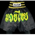KWON Thai-Box Kampfsport Shorts schwarz-gelb Gr. S Bild 1