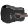 Stagg 25012038 schwarz205BK Spruce Catalpa Akustik Gitarre schwarz Bild 2