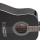 Stagg 25012038 schwarz205BK Spruce Catalpa Akustik Gitarre schwarz Bild 3